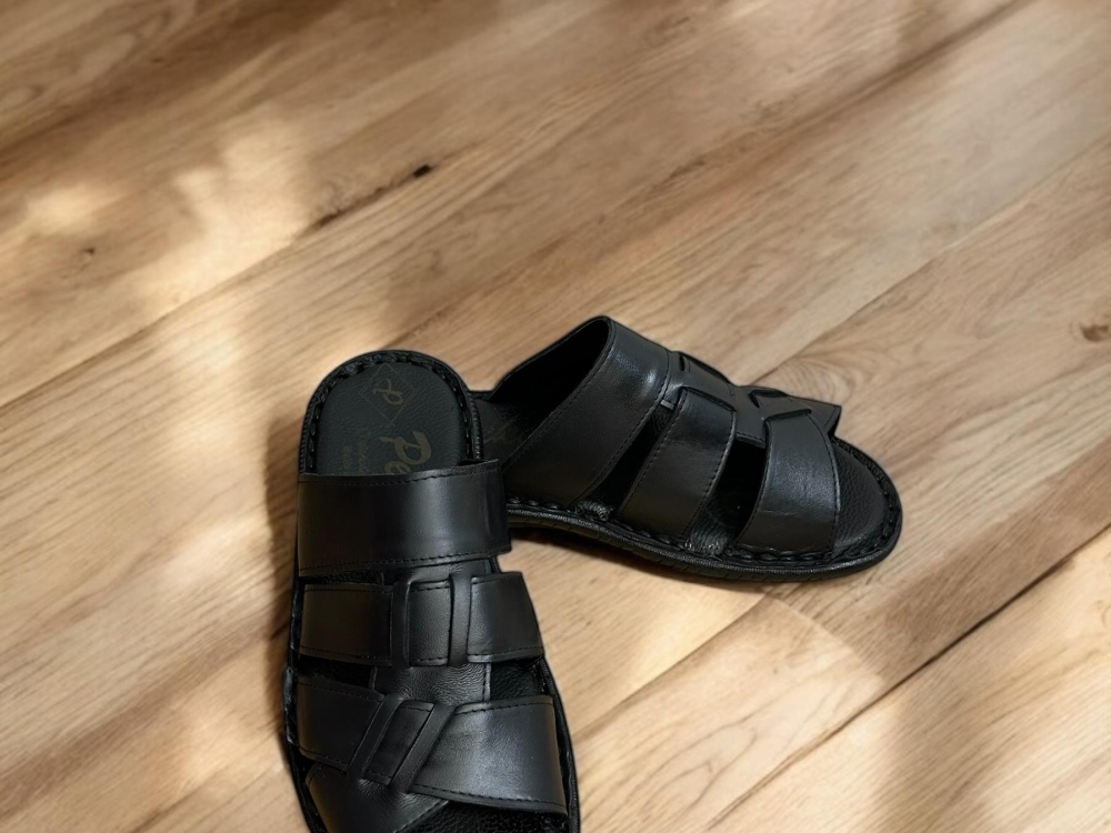 Muške crne papuče